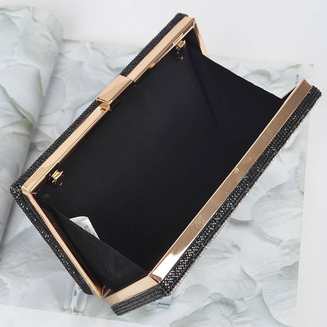 Rhinestone Fashion Express Clutch