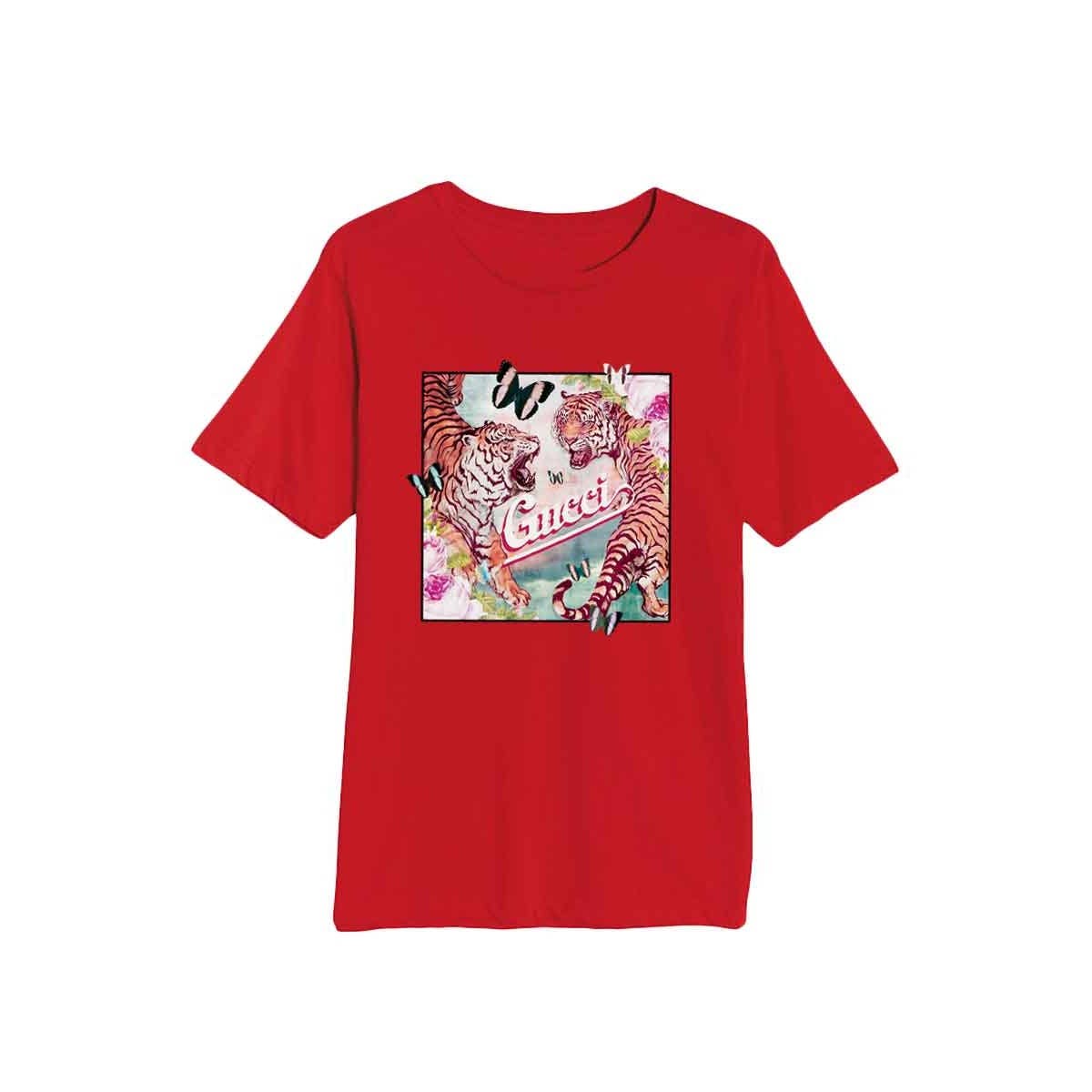 TIGER MULTY COLOR WOMEN GRAPHIC TEE