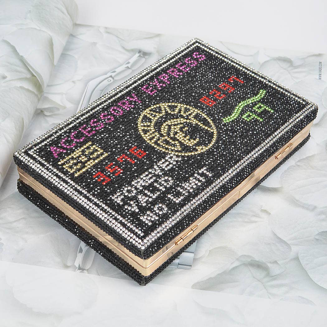 Rhinestone Fashion Express Clutch