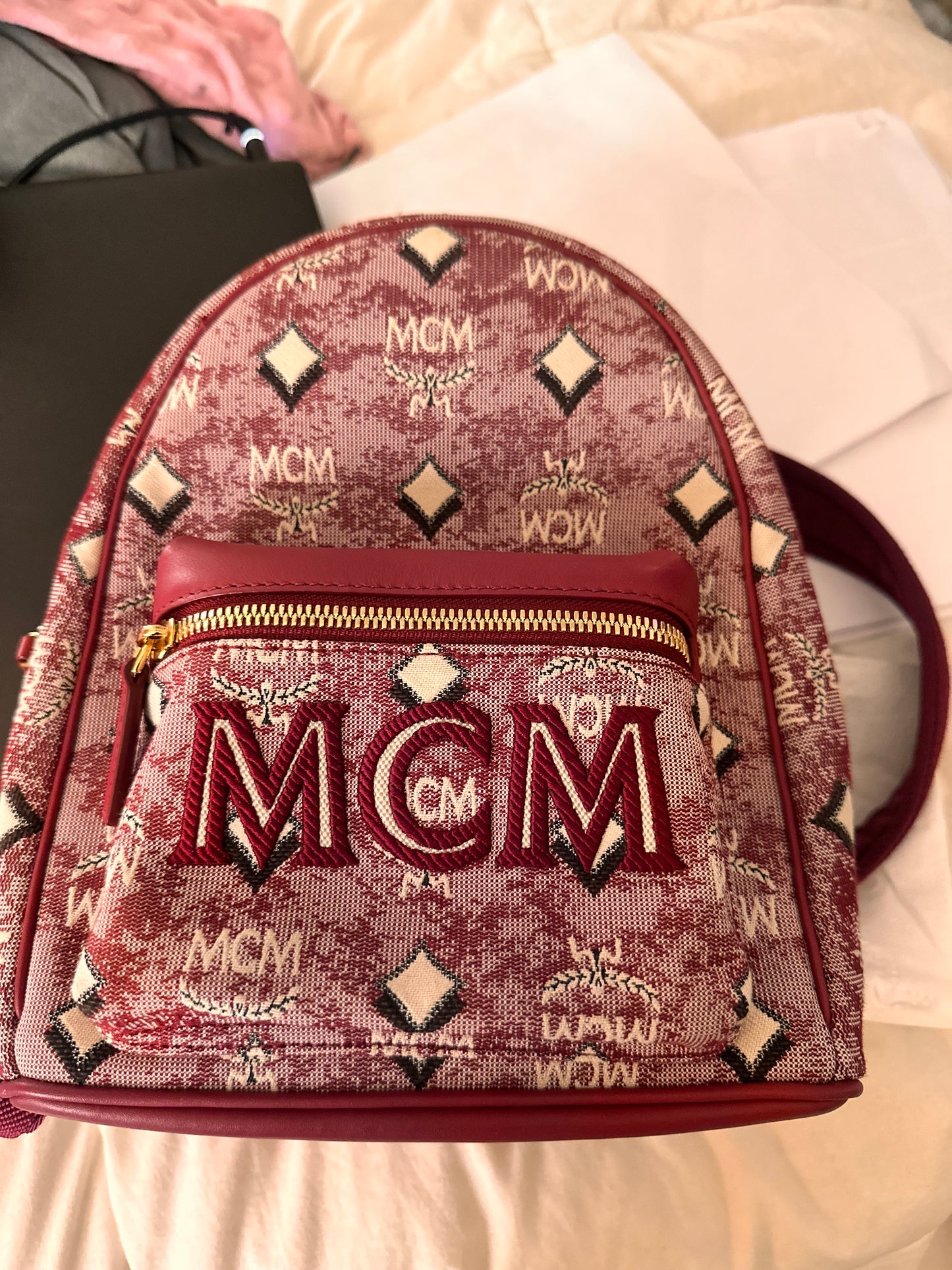 MCM Mini Stark Backpack