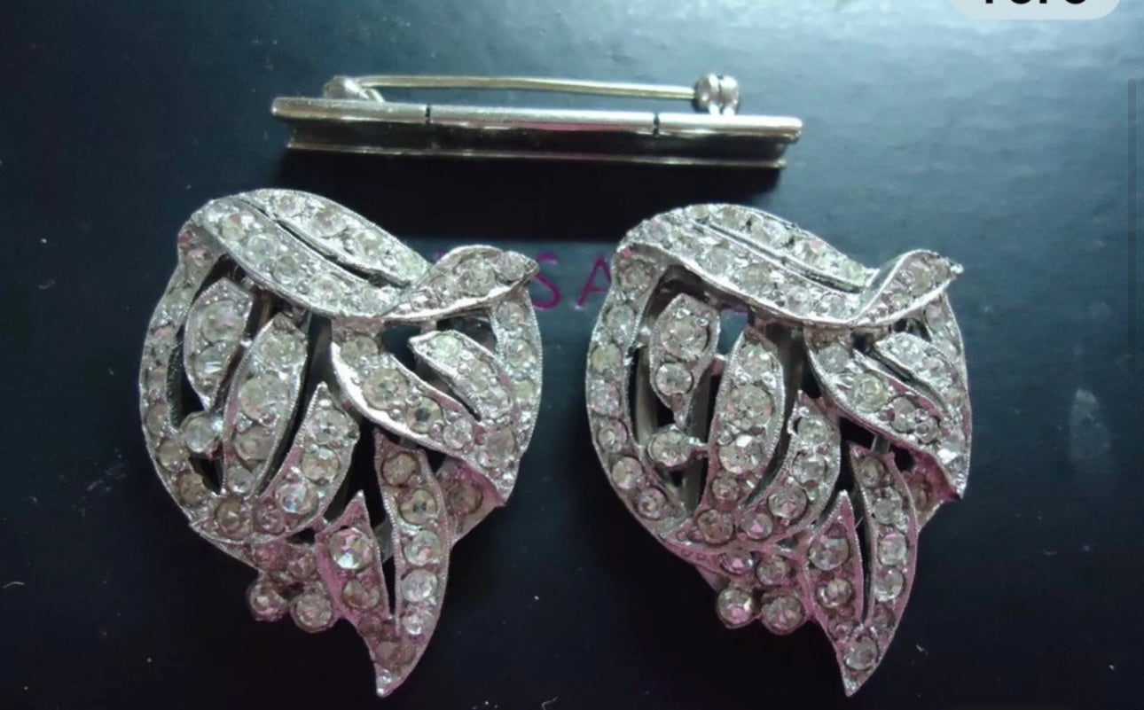 Vintage 1930's Dress clip/Brooch