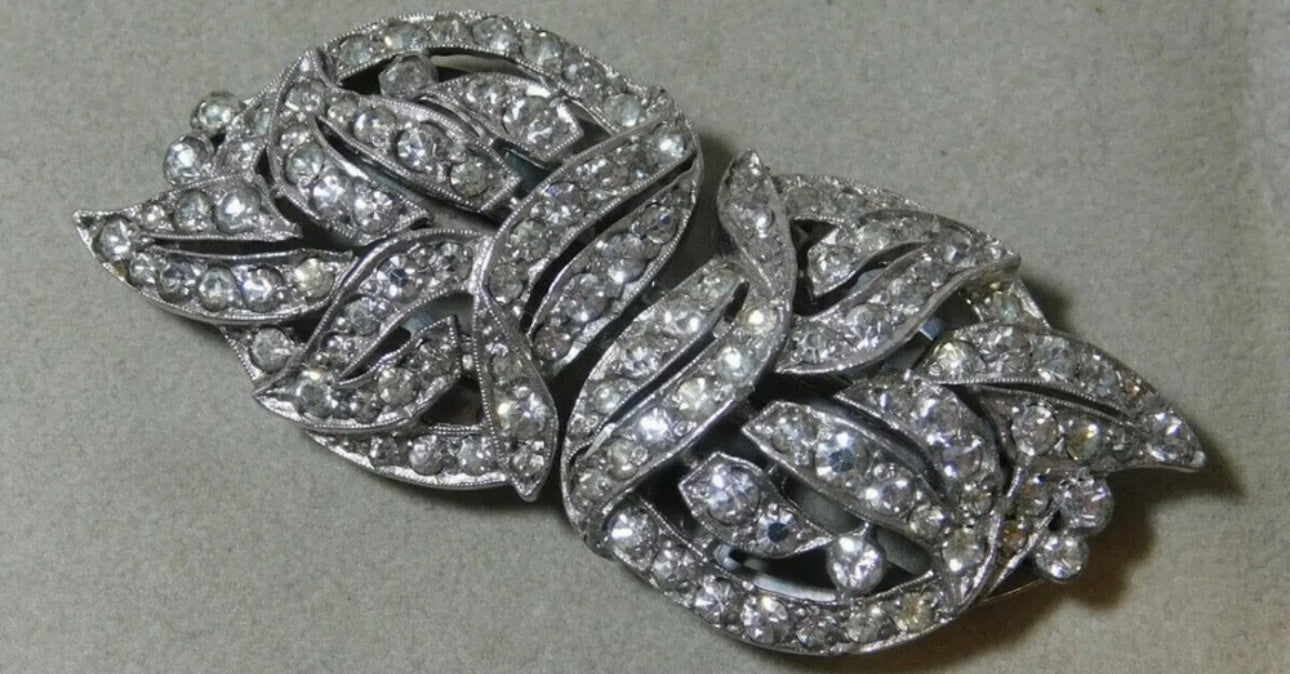Vintage 1930's Dress clip/Brooch