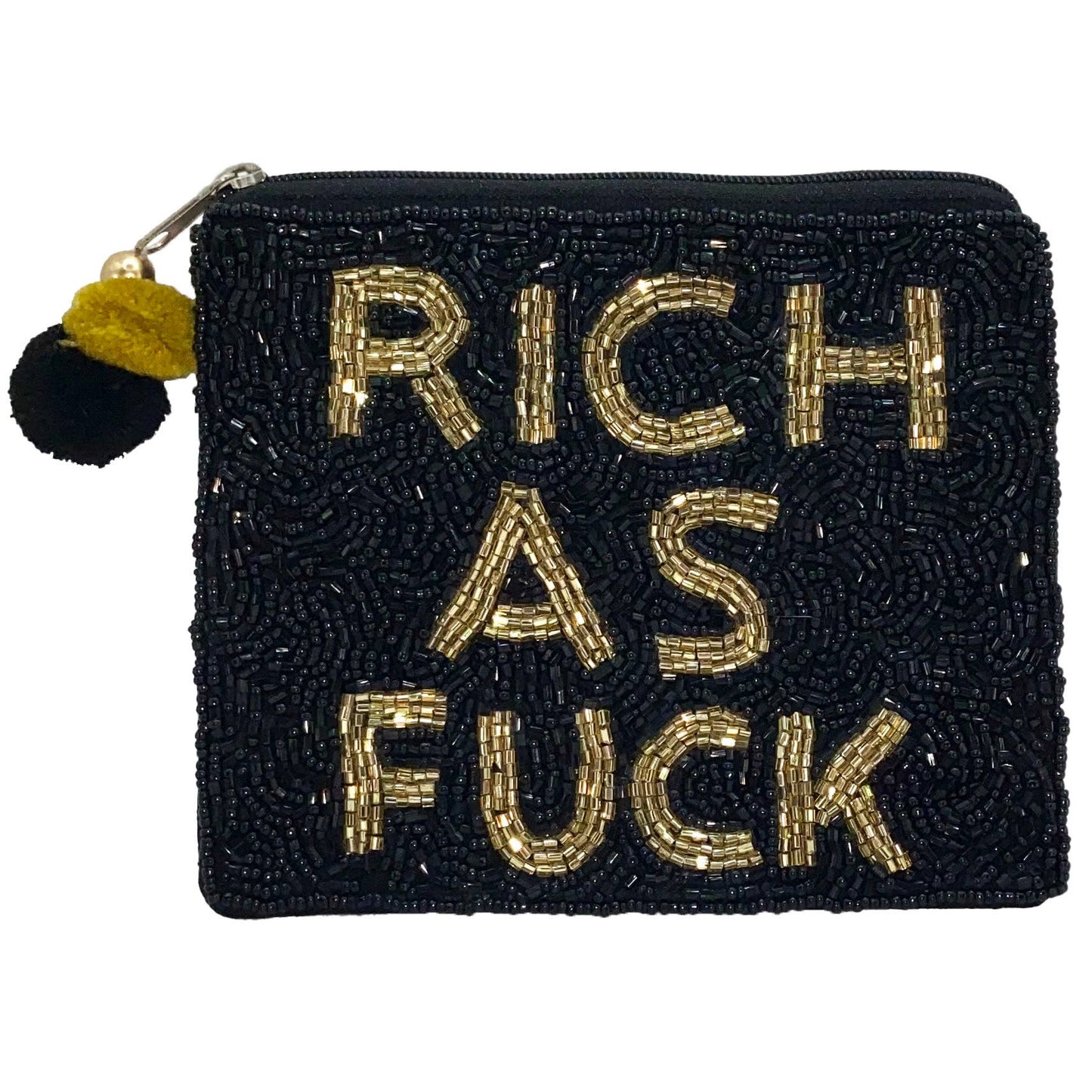 RICH AS FUCK Coin Purse LAC-CP-1267