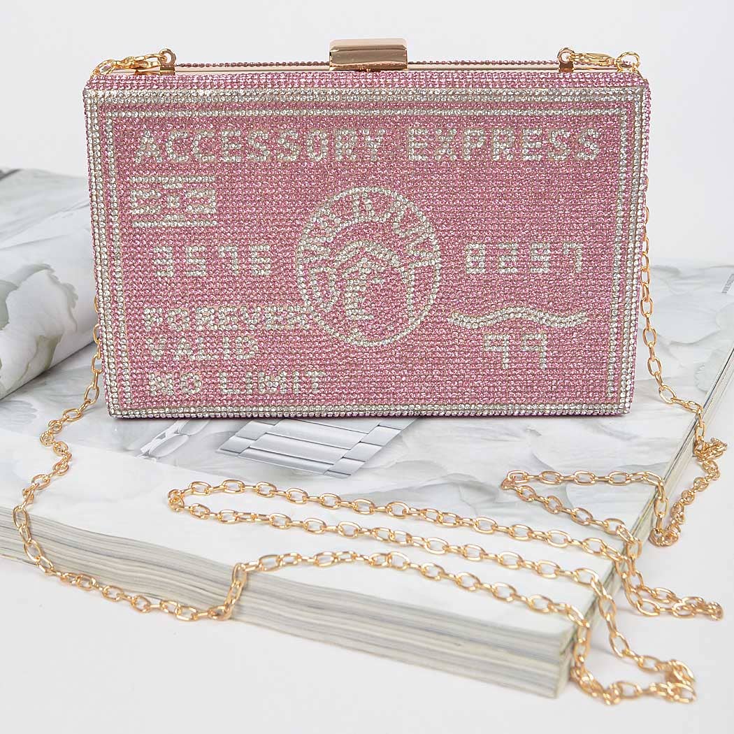 Rhinestone Fashion Express Clutch