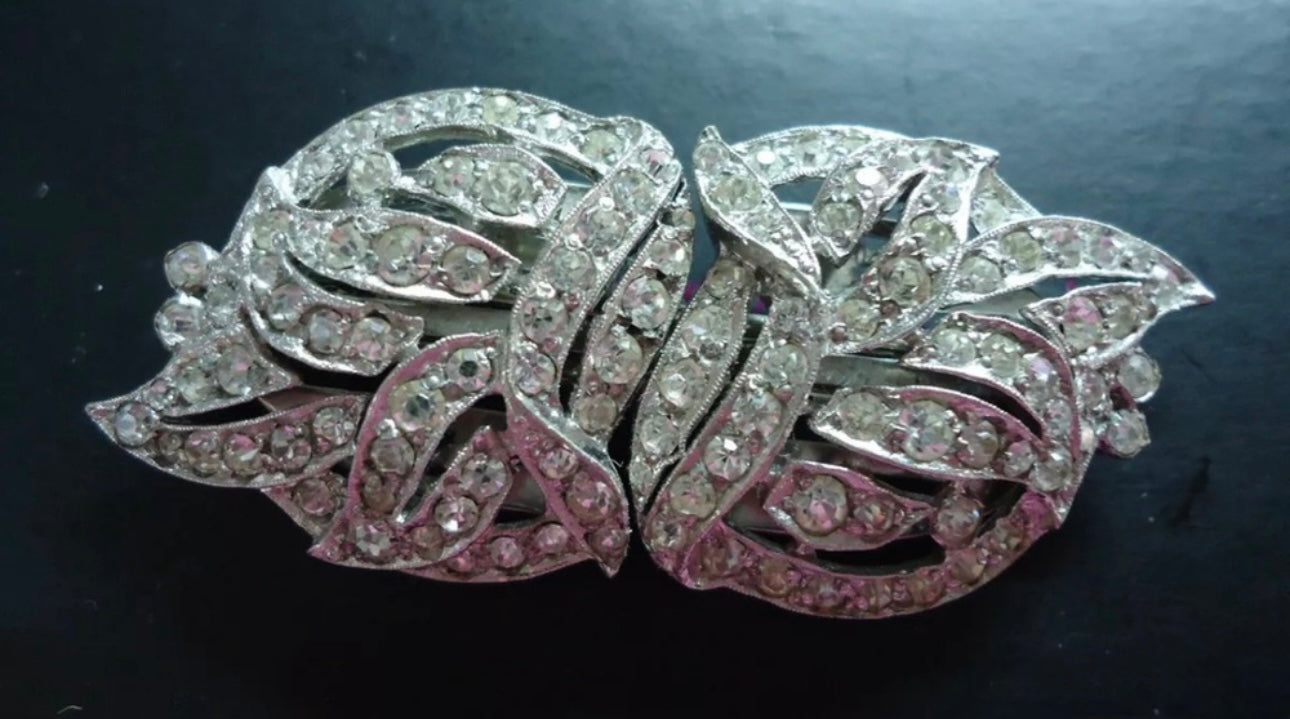 Vintage 1930's Dress clip/Brooch