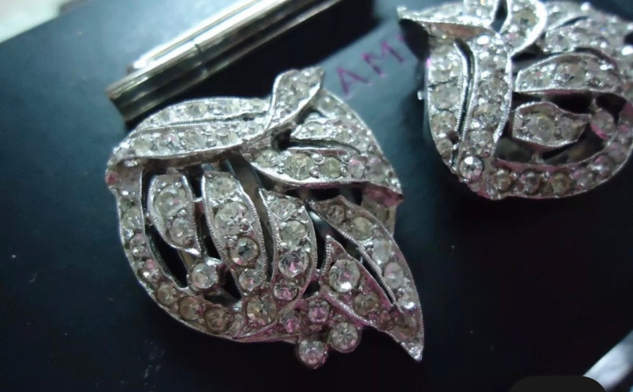 Vintage 1930's Dress clip/Brooch