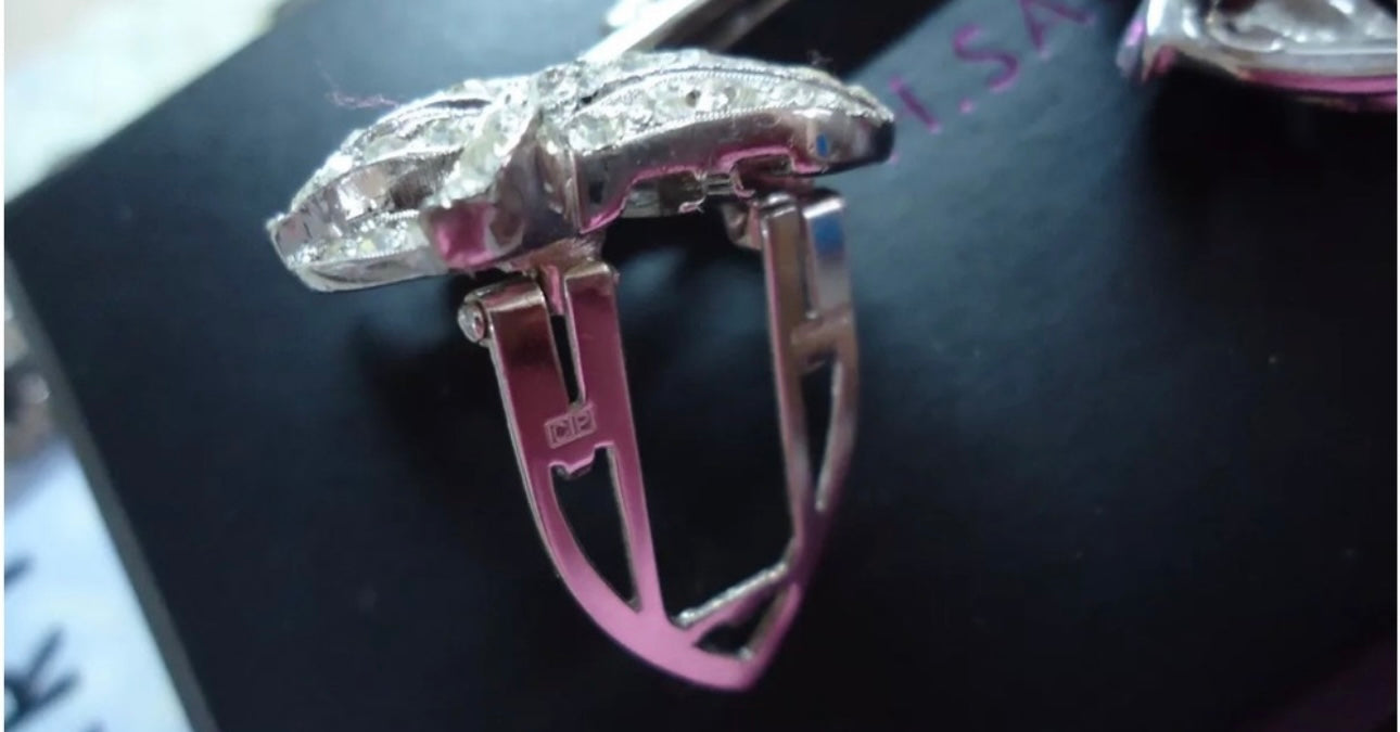 Vintage 1930's Dress clip/Brooch