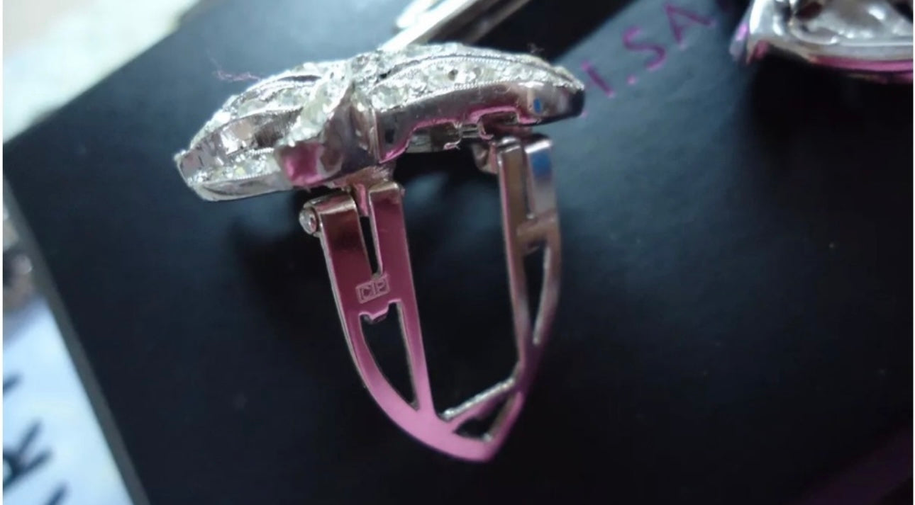 Vintage 1930's Dress clip/Brooch