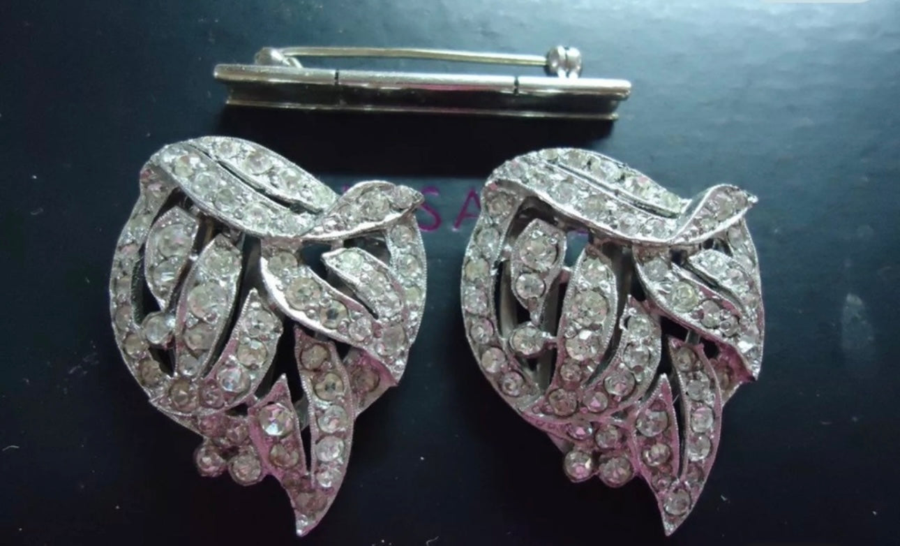 Vintage 1930's Dress clip/Brooch